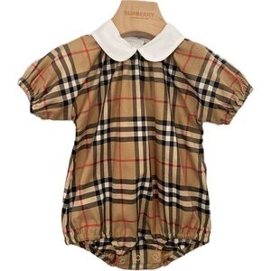 Burberry Baby Girl one piece outfit